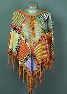 New: Crochet Patchwork Poncho