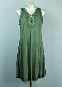 Embroidered Gypsy Dress