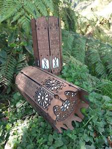 Rechargeable Wooden Lantern - Adventuring