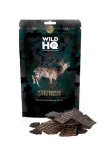Dog Treat - Air-Dried Wild Venison Liver - 80g