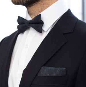 Charcoal Sands: Charcoal Sands Pocket Square