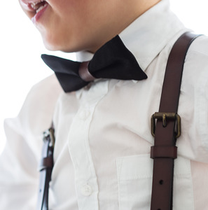 All Child Bowties: Slate Summit Bow Tie