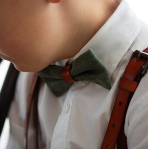 All Child Bowties: Greenstone Glamour Bow Tie