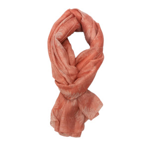 Wild Kiwi Scarf - Kiwi/Ferns