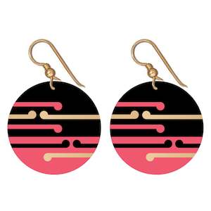 Accesories: Earring Set - Pink Sunrise