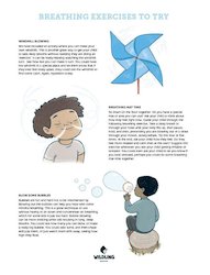 Breathing Exercises & Windmill Template Free Download