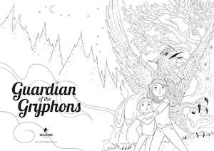 Guardian of the Gryphons Colouring Pages - Free Download