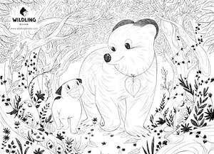 Downloads: Patrick & George Colouring Page Two Free Download