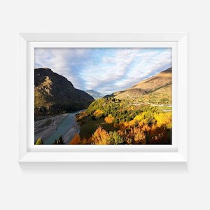 Products: Indoor artwork Queenstown River Wild on Walls NZ
