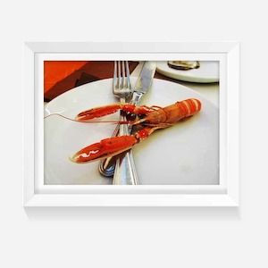 Indoor Artwork Prawns Wild On Walls NZ