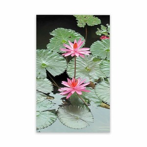 Products: Outdoor Hanging Art Lily Garden Panel Wild On Walls