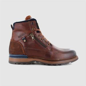 Lace Up Boots: Stout Lace Up Boots Dark Brown