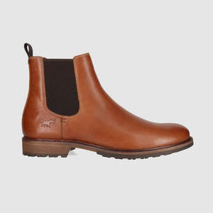 Mens Chelsea Boots: Bern Chelsea Boots Tan