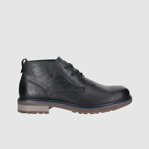 Mens Black Leather Lace Up Boots: Craft Lace Up Boots Black