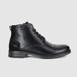 Scotia Lace Up Boots Black
