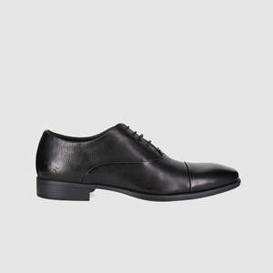 Mens Black Leather Dress Shoes: Pyne Dress Shoes Black