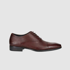 Pyne Dress Shoes Dark Brown