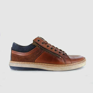 Mens Tan Leather Casual Shoes: Whistle Casual Shoes Tan
