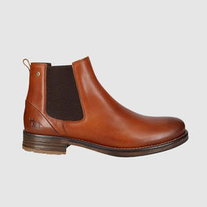 Mens Boots: Sensor Chelsea Boots Tan