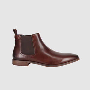 Anchor Chelsea Boots Dark Brown