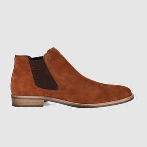 Drake Chelsea Boots Whiskey Suede