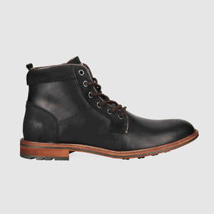 Tyler Lace Up Boots Black