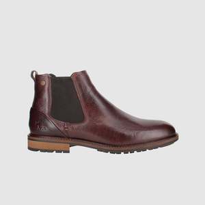 Mens Chelsea Boots: Flip Chelsea Boots Brown