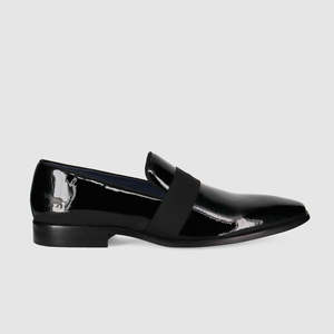 Mens Dress Shoes: Jazz Dress Shoes Black Patent