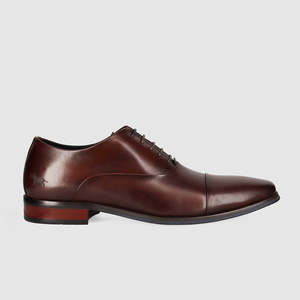 Mens Dress Shoes: Dune Dress Shoes Dark Brown
