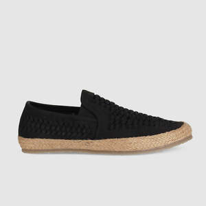 Mens Casual Shoes: Weave Casual Shoes Black