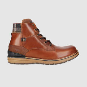Alpine Lace Up Boots Tan