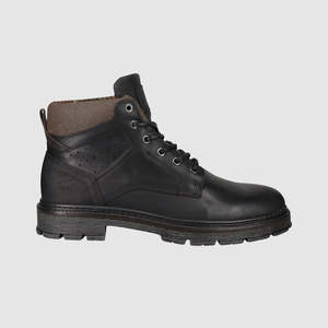 Wander Lace Up Boots Black