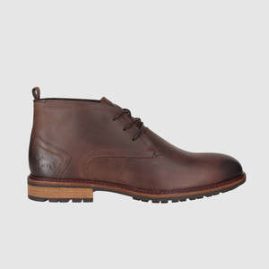 Fern Lace Up Boots Chocolate