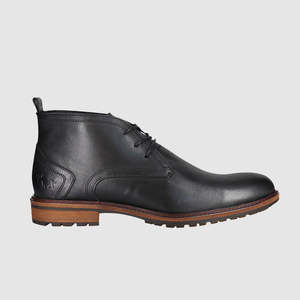 Fern Lace Up Boots Black