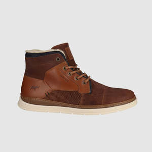 Soil Lace Up Boots Tan
