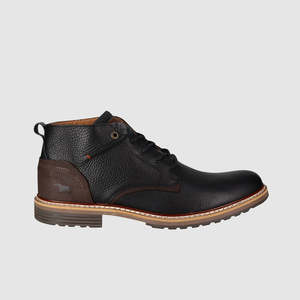 Bistro Lace Up Boots Black