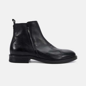 Bunbury Zip Up Boots Black