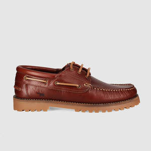 Peak Boat Shoes Cognac