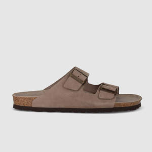 Mens Sandals: Mannix Sandals Grey Suede