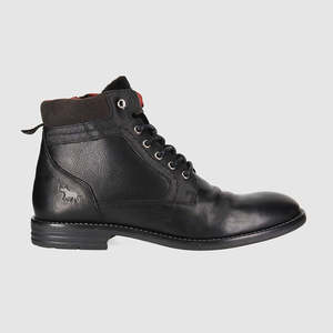 Jagger Black Lace Up Boots