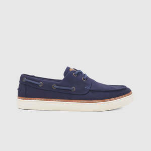Brennan Boat Shoes Navy