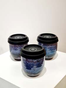 Gifts: 'Deep Blue' Westcoast Stoneware 8oz Keepcup