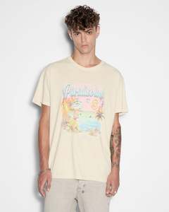 Ksubi: KSUBI PARADISE BIGGIE SS TEE DUSTY DESERT
