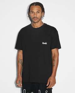 Ksubi: KSUBI ALL DAY BIGGIE SS TEE - JET BLACK