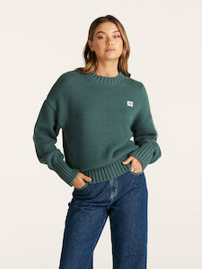 Lee: LEE MAYA KNIT SWEATER - FOREST