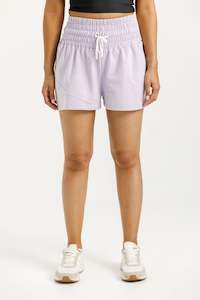 Rose Road: ROSEROAD BLAKE SHORTS - LILAC