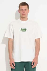 Misfits: MISFIT NOISE AT FRANKS SS TEE - PIGMENT THRIFT WHITE