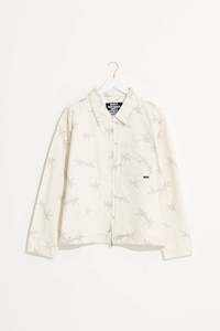 Misfits: MISFIT PUBLIC HOUSES JACKET - LIGHT GREY DEMIM