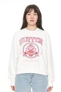 HUFFER CLASSIC CREW/HUFFER HILLS - CHALK