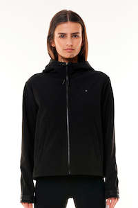 Womens Jackets Coats: HUFFER WOMENS SOFTSHELL JACKET - BLACK